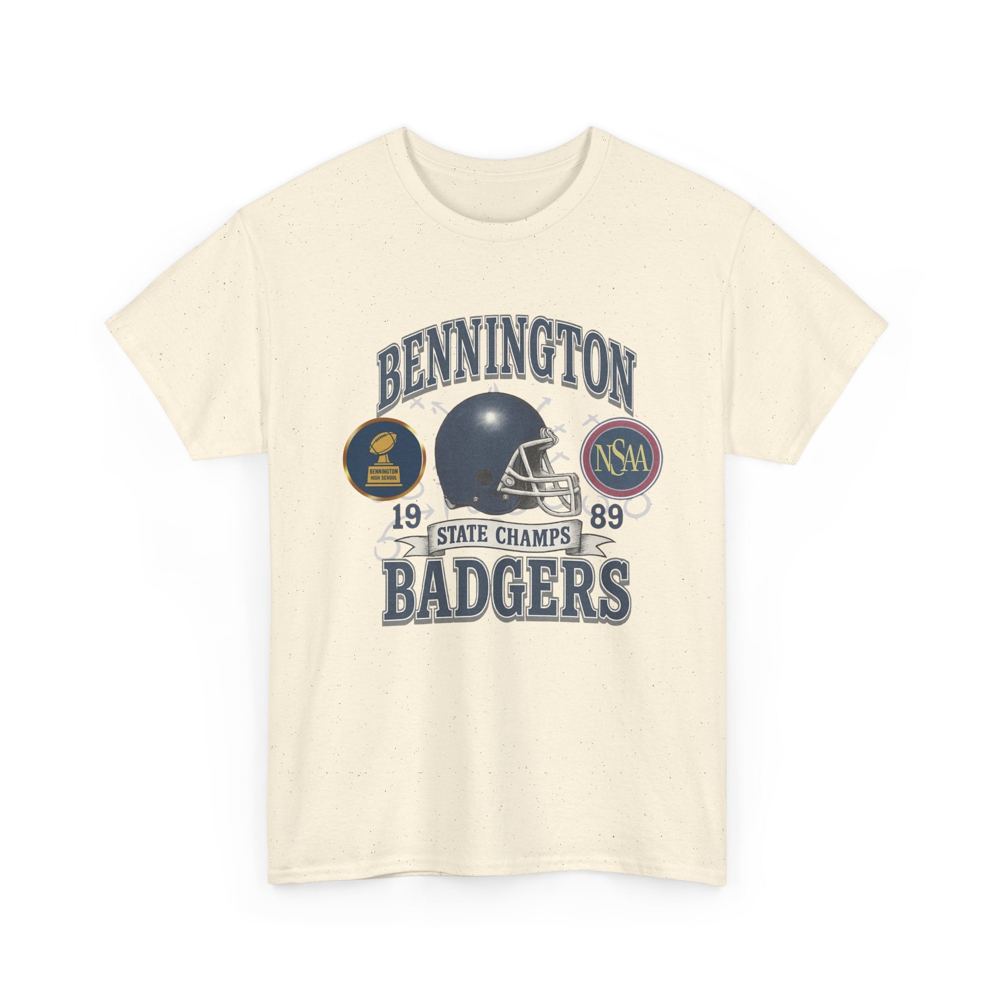 Vintage Football Unisex Heavy Cotton Tee | Perfect for Sports Fans, Game Day, Casual Wear, Gifts