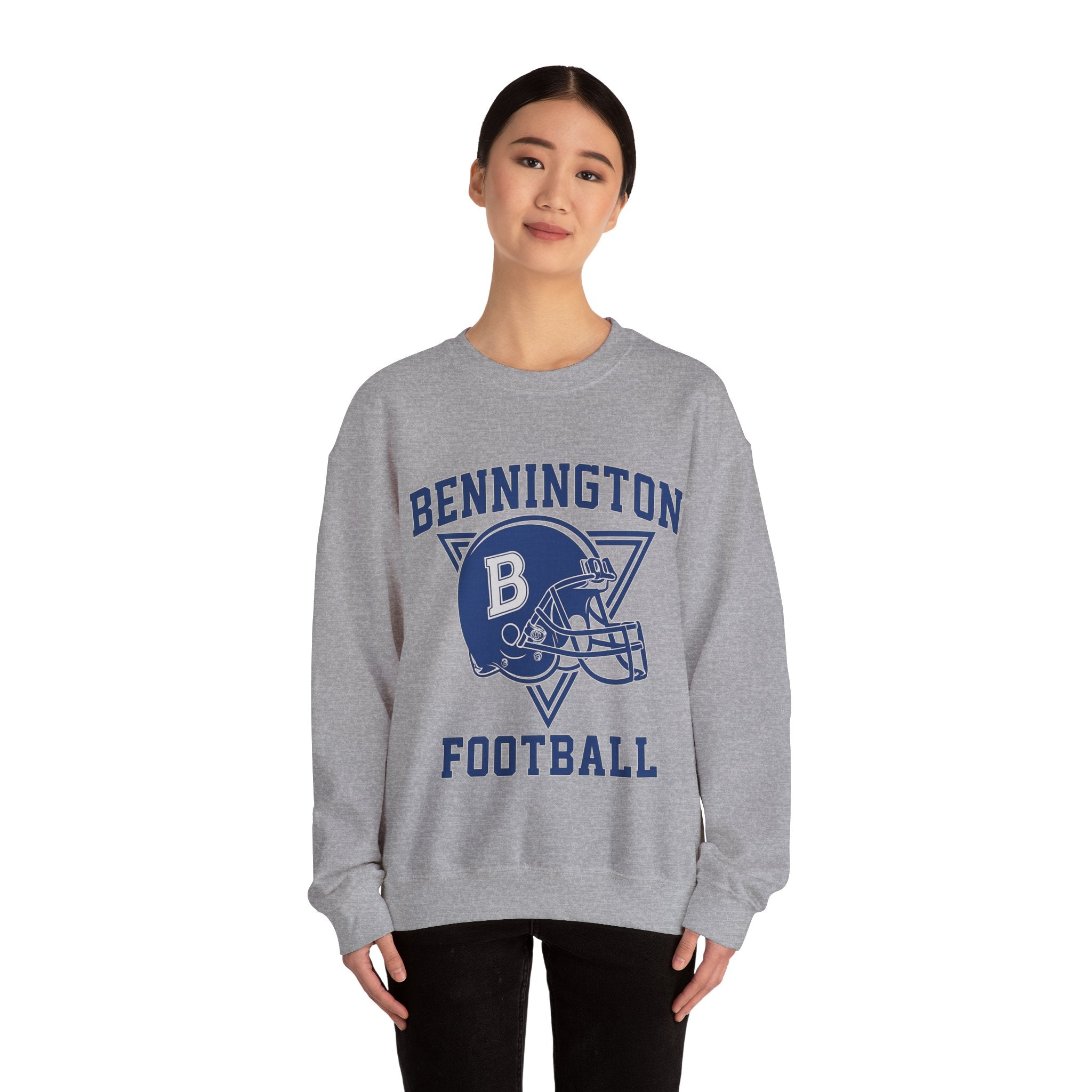 Bennington Football Crewneck Sweatshirt, Sports Apparel, Game Day Outfit, Unisex Pullover, Gifts for Fans, Comfortable Sweatshirt