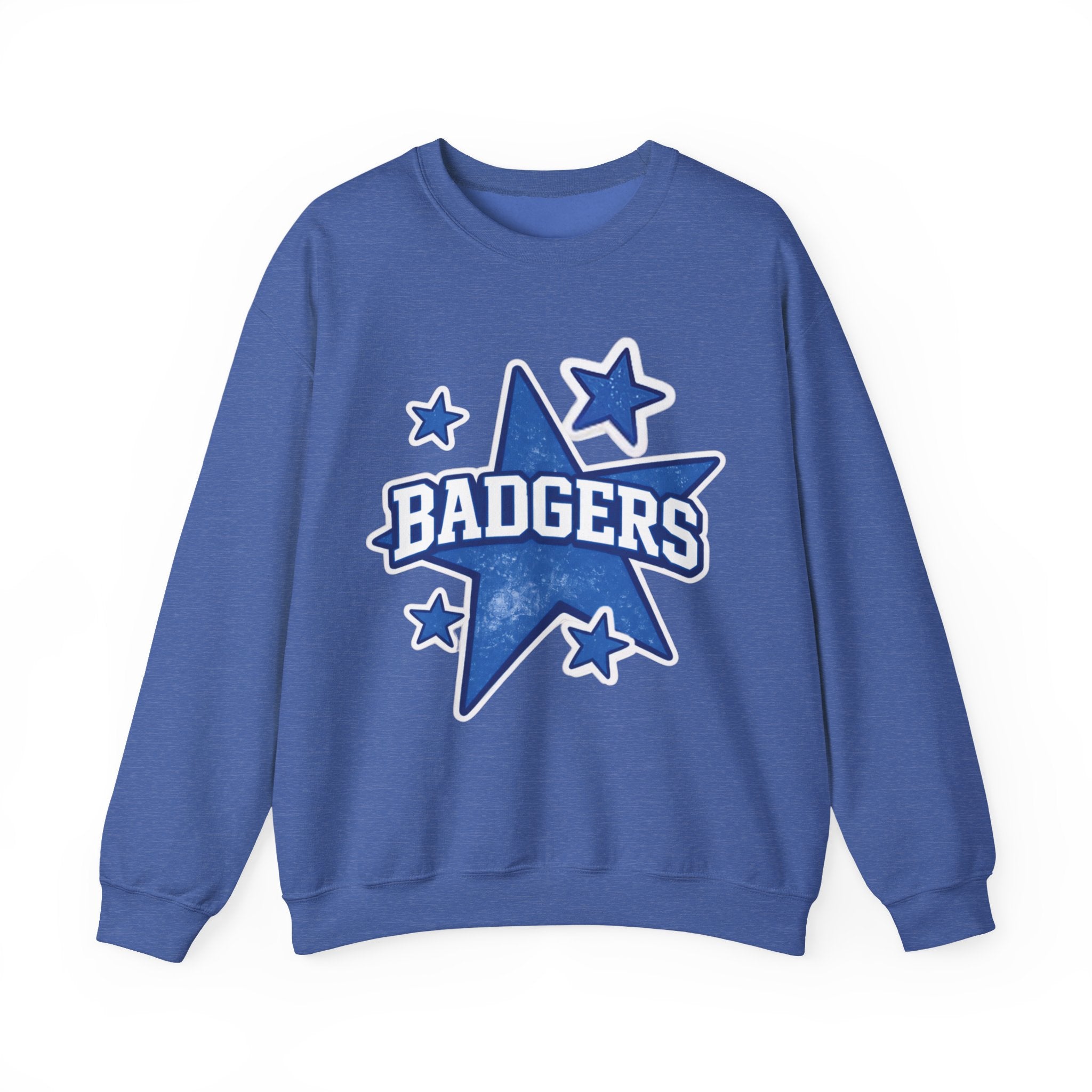Badgers stars Unisex Heavy Blend™ Crewneck Sweatshirt