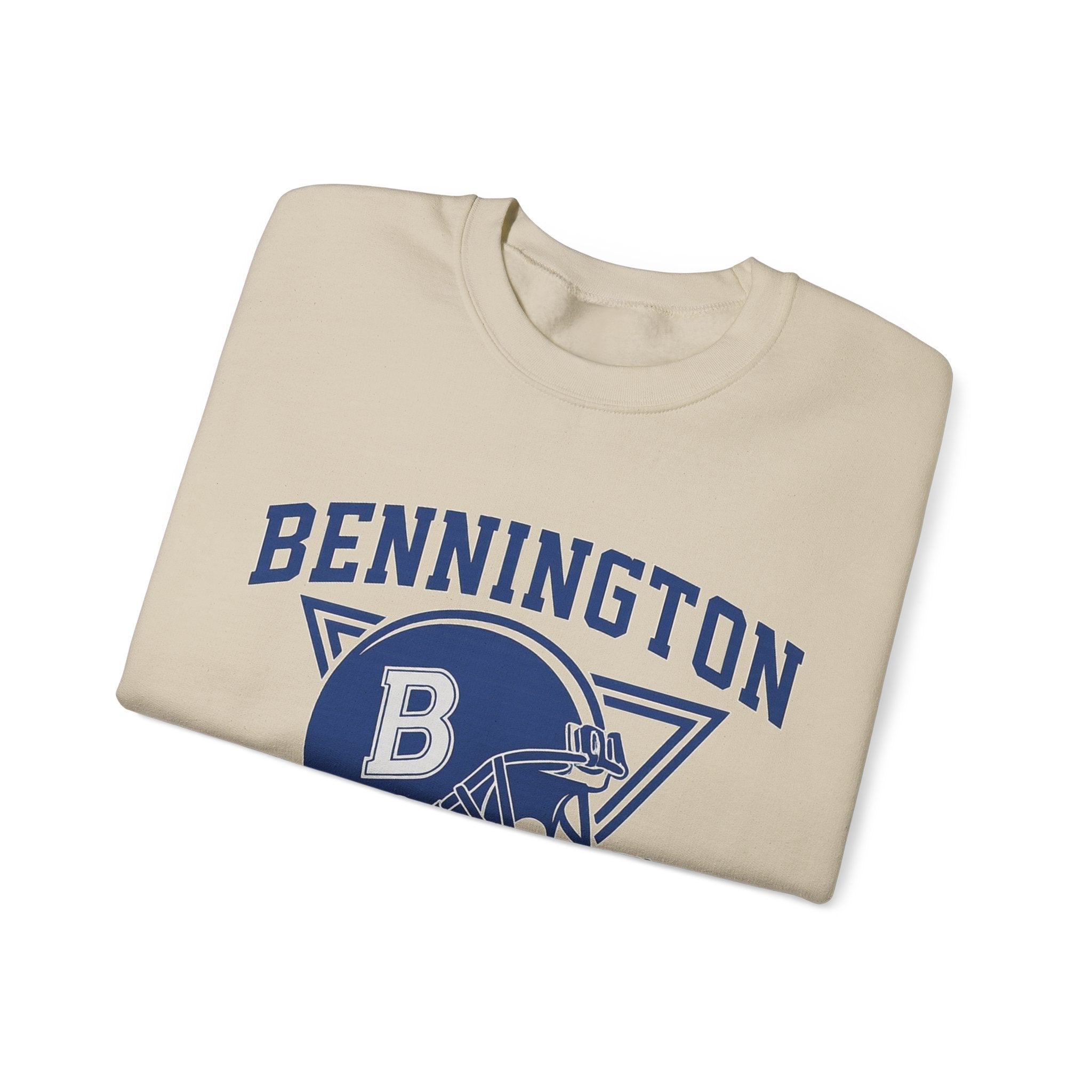 Bennington Football Crewneck Sweatshirt, Sports Apparel, Game Day Outfit, Unisex Pullover, Gifts for Fans, Comfortable Sweatshirt