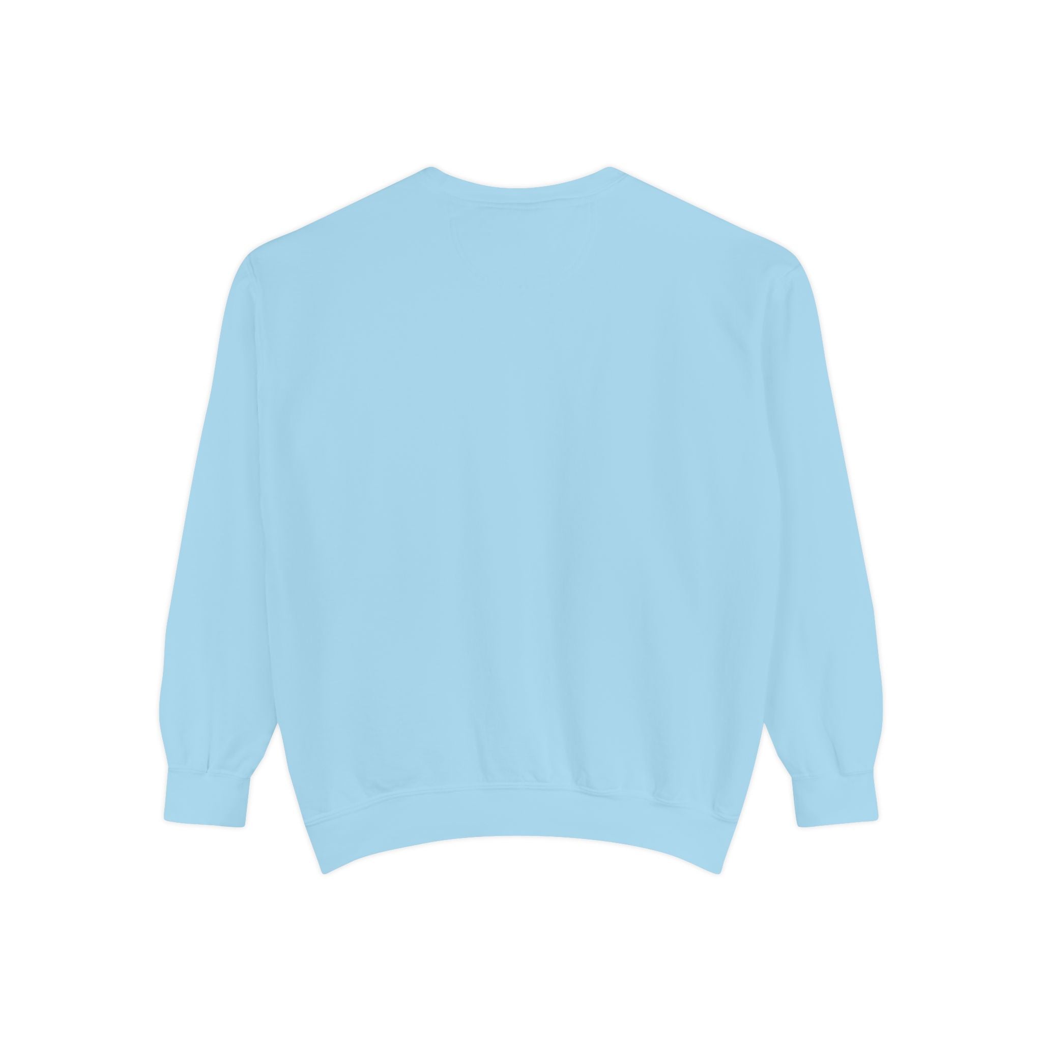 Chill Vibes Unisex Garment-Dyed Sweatshirt, Cozy Fashion, Casual Wear, Gift Idea, Comfortable Layering