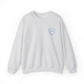 Embroidered Conversation heart go badgers Unisex Heavy Blend™ Crewneck Sweatshirt