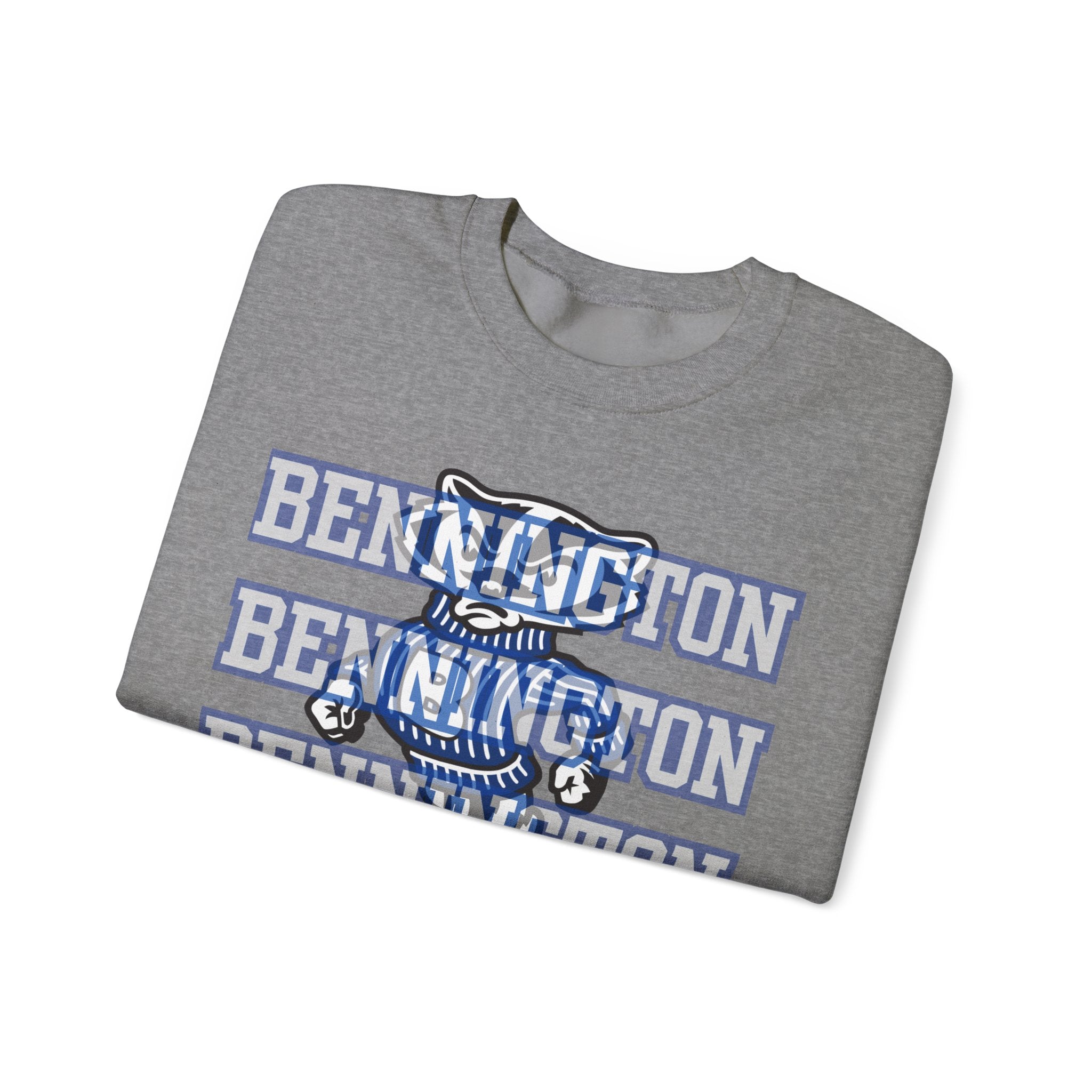 Bennington badger mascot Unisex Sweatshirt, Cozy Sweater for Casual Style, College Apparel, Gift for Students, Fall Fashion, Campus Wear