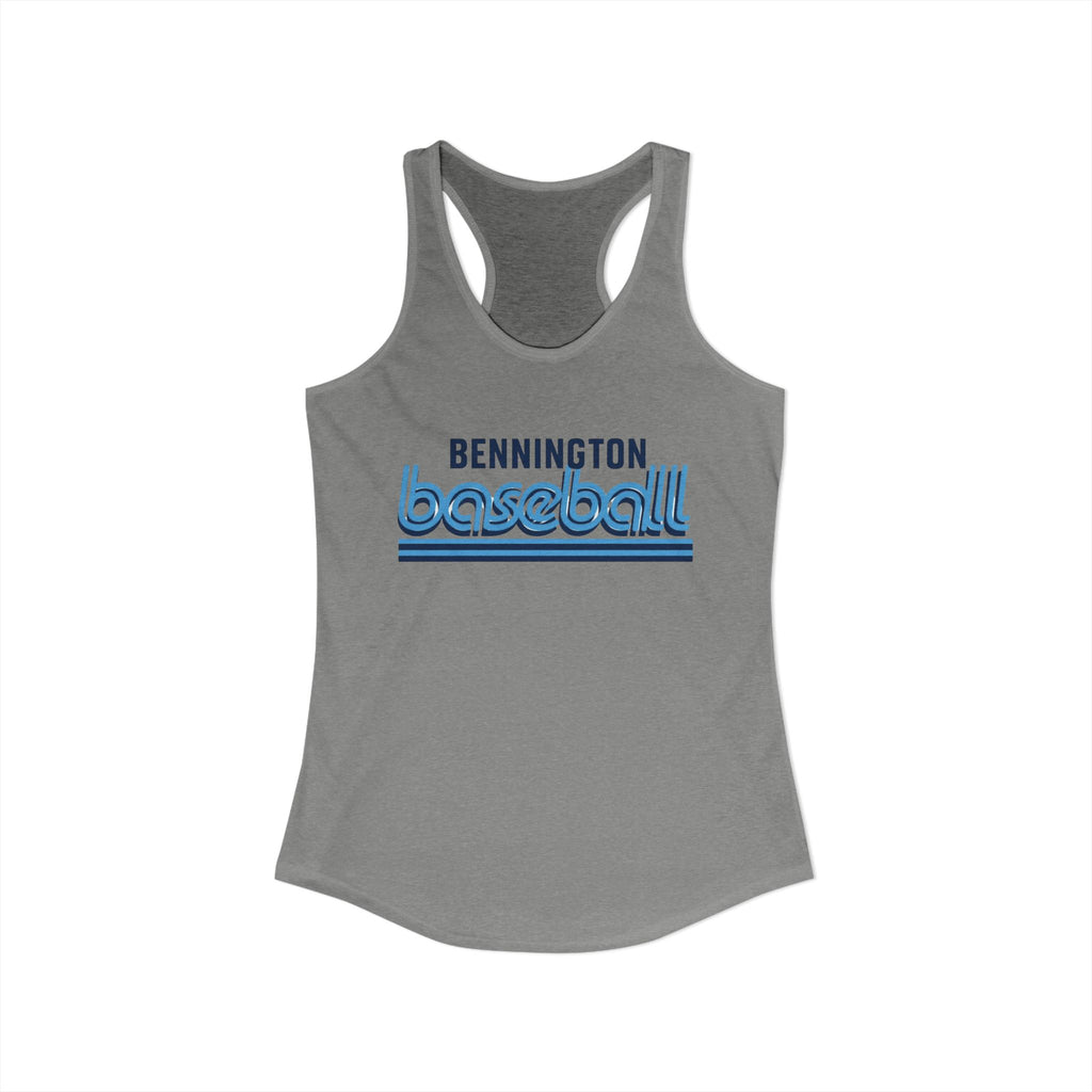 Bennington baseball Women's Ideal Racerback Tank