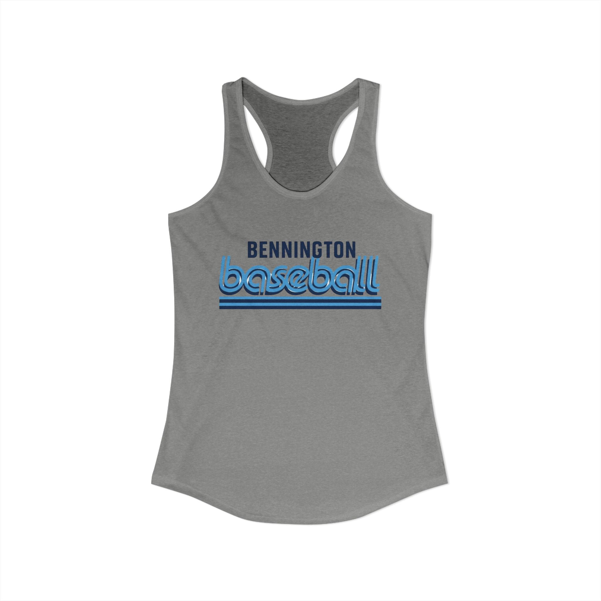 Bennington baseball Women's Ideal Racerback Tank