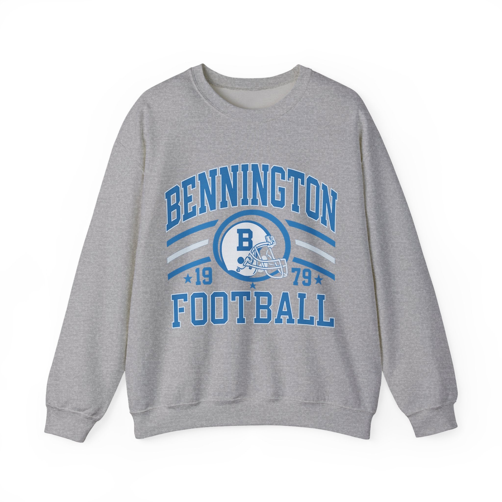 Bennington Football Sweatshirt | Unisex Crewneck for Sports Fans, Cozy Gift for Him/Her, Retro Athletic Apparel, Perfect for Game Days