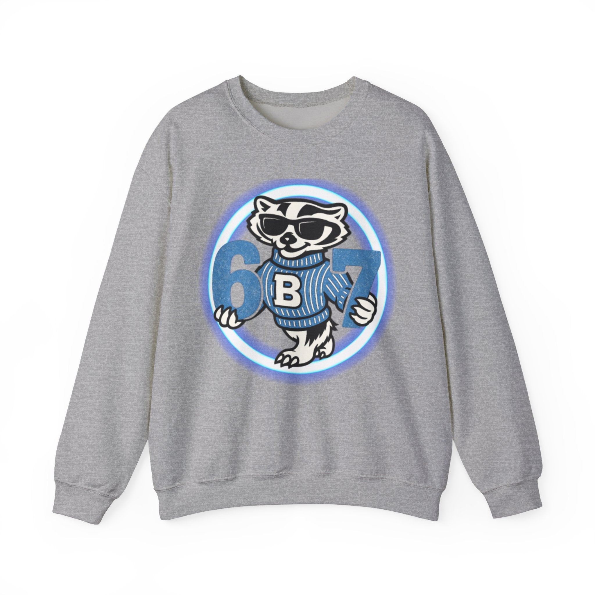 Adults 67 badgers Unisex Heavy Blend™ Crewneck Sweatshirt