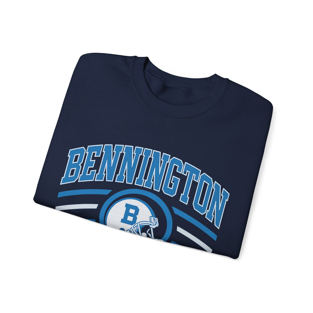 Bennington Football Sweatshirt | Unisex Crewneck for Sports Fans, Cozy Gift for Him/Her, Retro Athletic Apparel, Perfect for Game Days