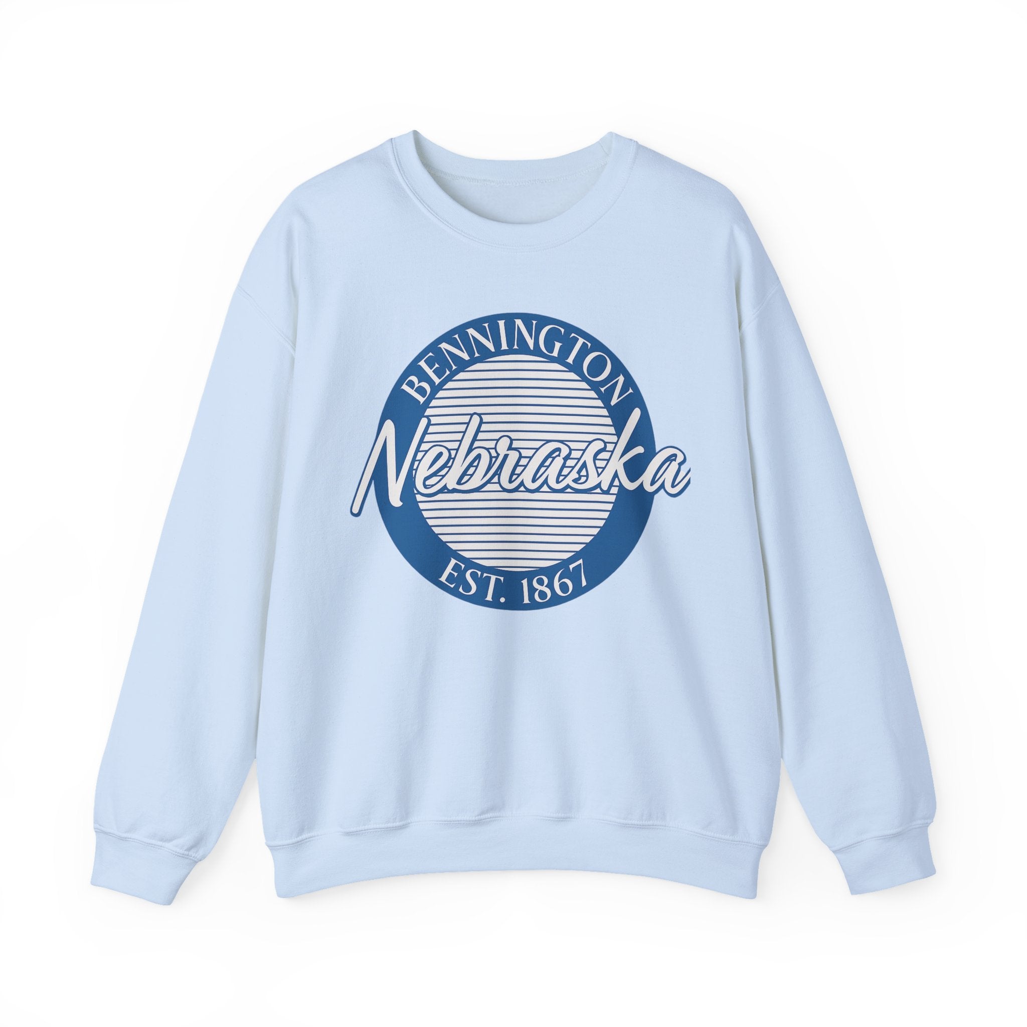 Cozy Nebraska Crewneck Sweatshirt - Vintage Style, Unisex Fashion, Perfect for Casual Wear, Gift Idea, Comfortable Layering