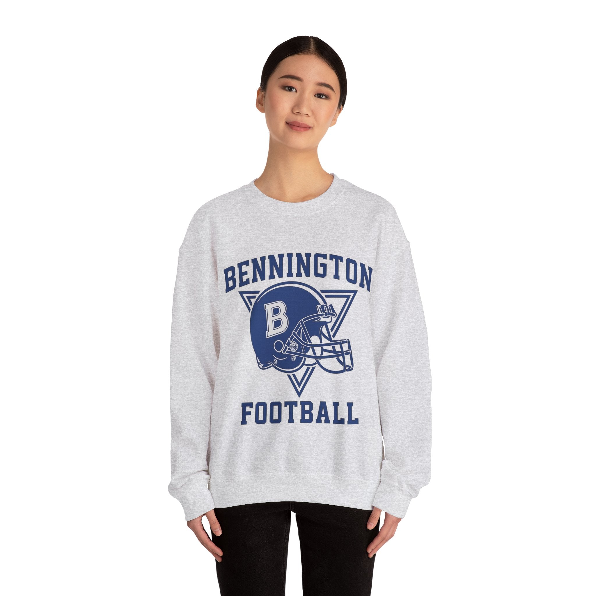 Bennington Football Crewneck Sweatshirt, Sports Apparel, Game Day Outfit, Unisex Pullover, Gifts for Fans, Comfortable Sweatshirt
