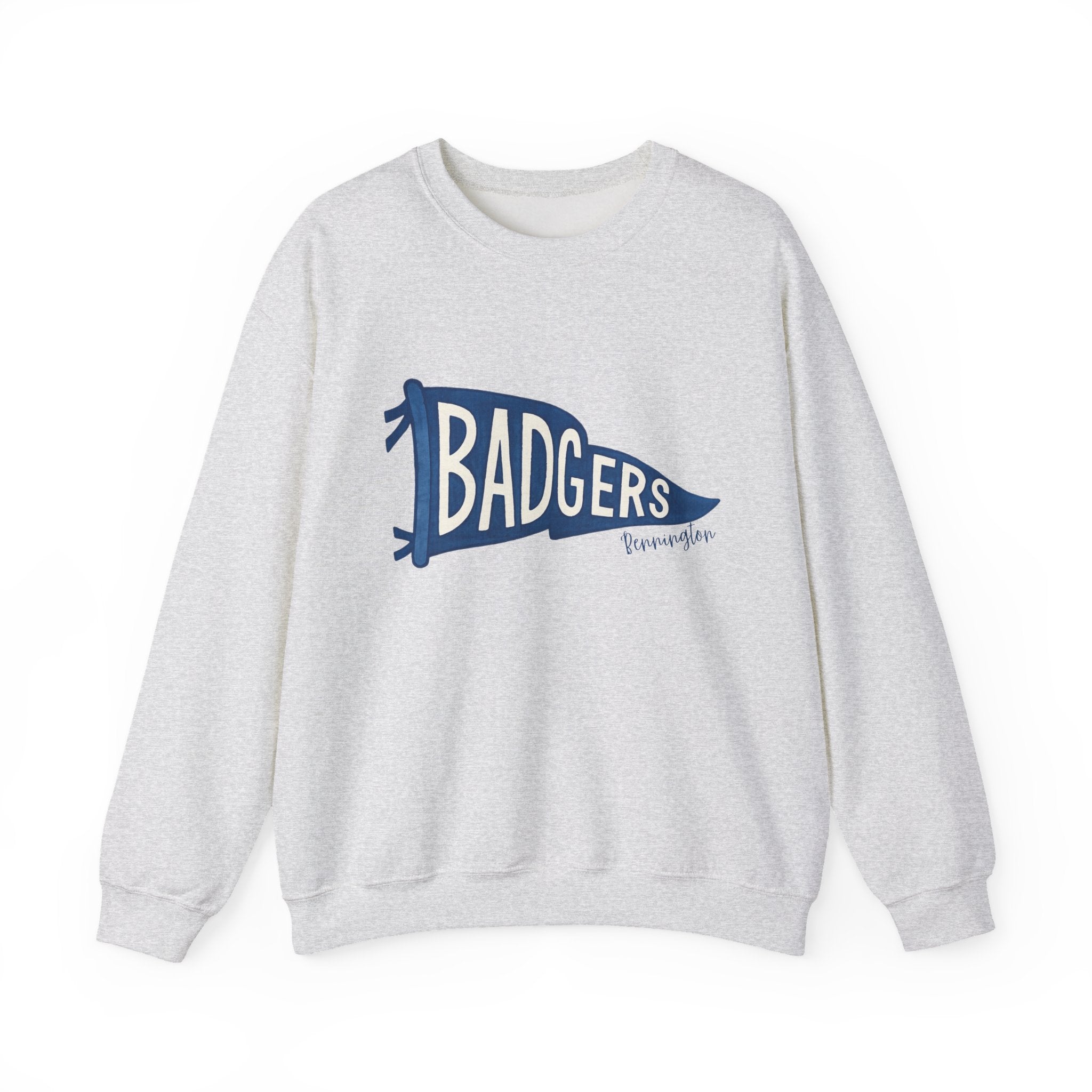 Badgers Unisex Crewneck Sweatshirt - Cozy Casual Wear, College Spirit, Football Game Apparel, Gift for Students, Home Comfort