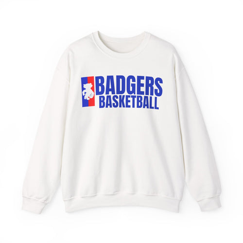 Badger basketball Unisex Heavy Blend™ Crewneck Sweatshirt