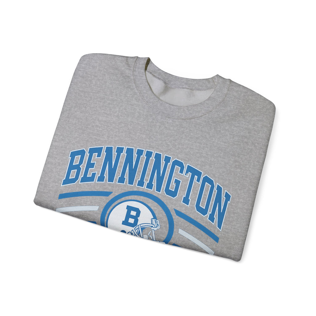Bennington Football Sweatshirt | Unisex Crewneck for Sports Fans, Cozy Gift for Him/Her, Retro Athletic Apparel, Perfect for Game Days