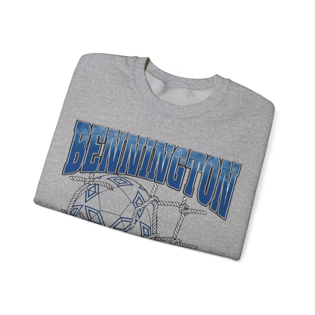 Bennington Soccer Crewneck Sweatshirt, Cozy Sporty Sweatshirt, Unisex Athletic Top, Gift for Soccer Enthusiasts, Casual Everyday Wear