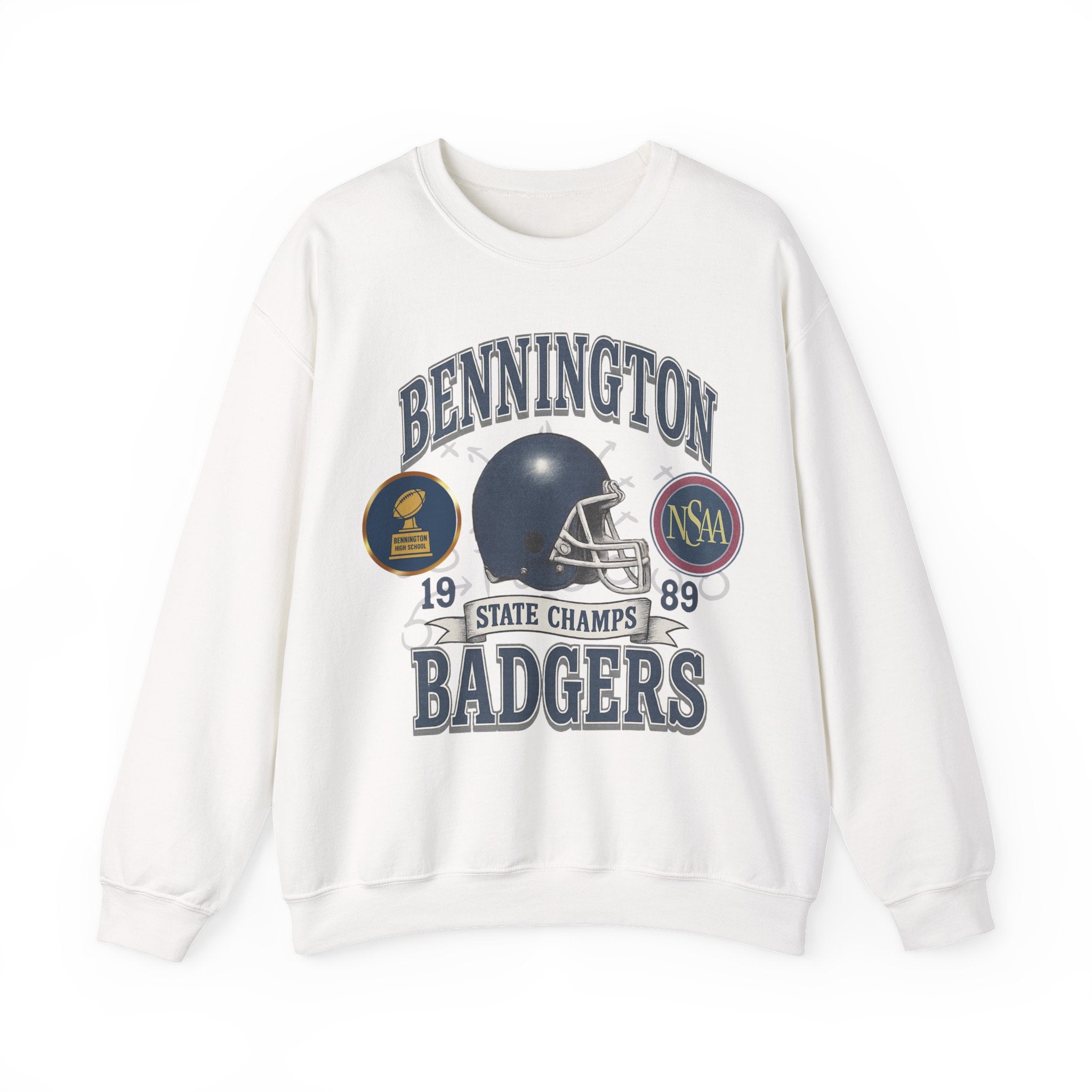 Retro Sports Crewneck Sweatshirt - Cozy Team Spirit Apparel, Unisex Sweatshirt for Game Day, Casual Wear, Gifts for Sports Fans