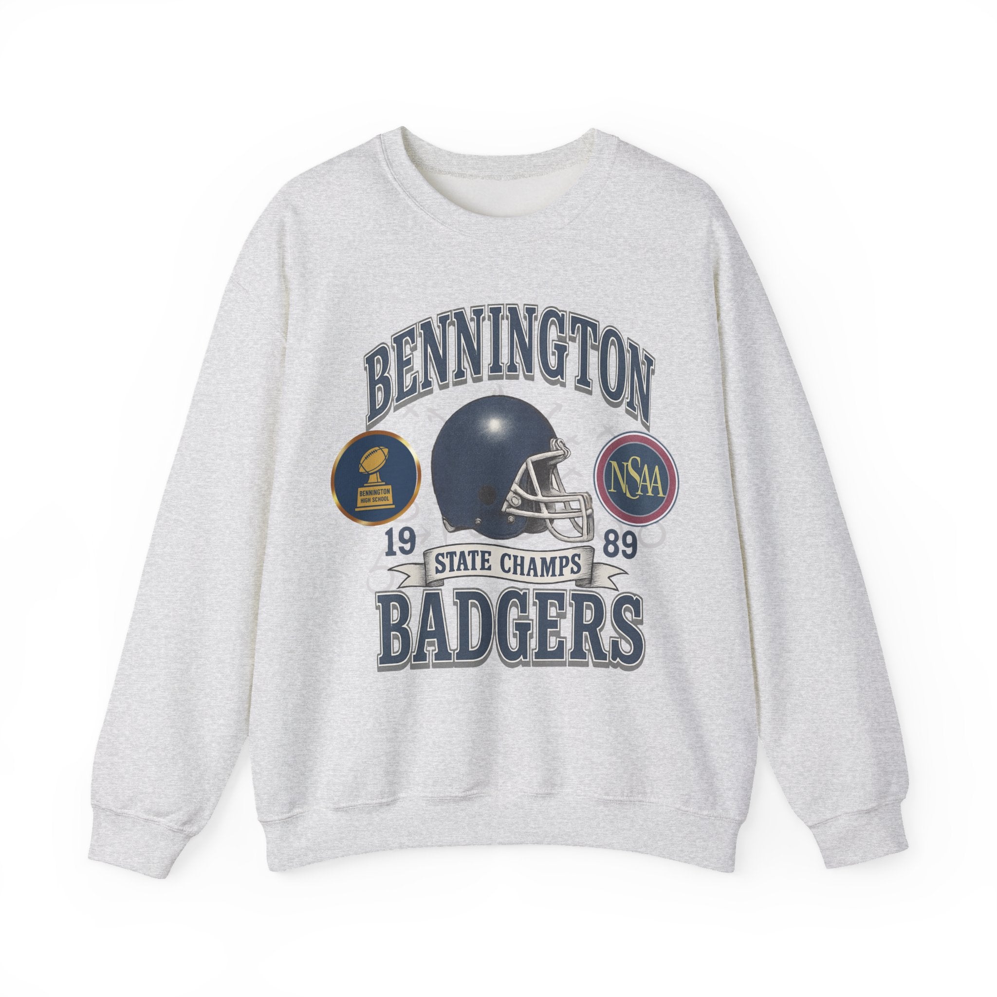 Retro Sports Crewneck Sweatshirt - Cozy Team Spirit Apparel, Unisex Sweatshirt for Game Day, Casual Wear, Gifts for Sports Fans