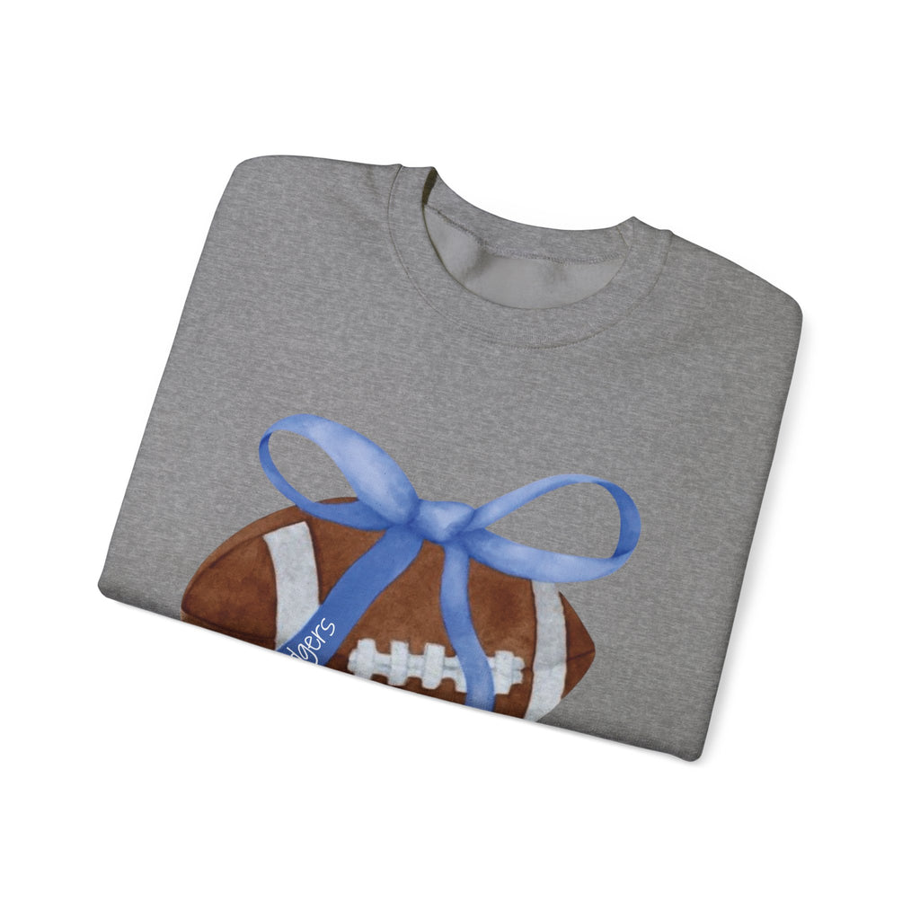 Football Love Unisex Crewneck Sweatshirt, Sports Sweatshirt, Gift for Football Fans, Cozy Apparel, Game Day Sweatshirt