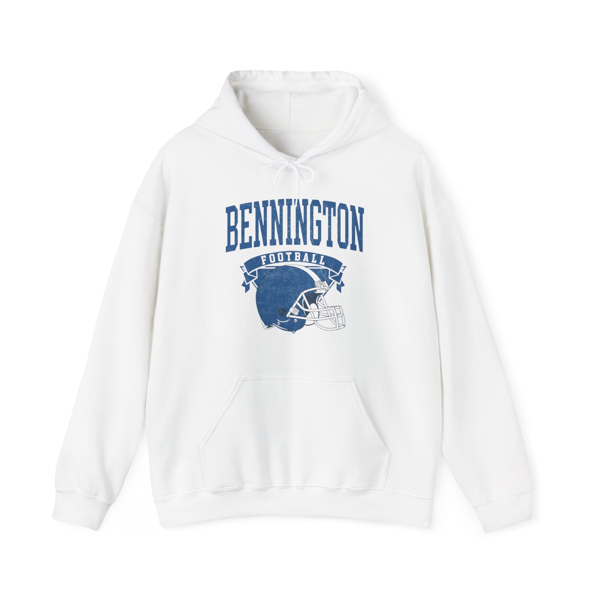 Unisex Heavy Blend Hoodie - Vintage Bennington Sportswear, Cozy Sweatshirt for Team Spirit, Gift for Athletes, Back-to-School Apparel, [...]