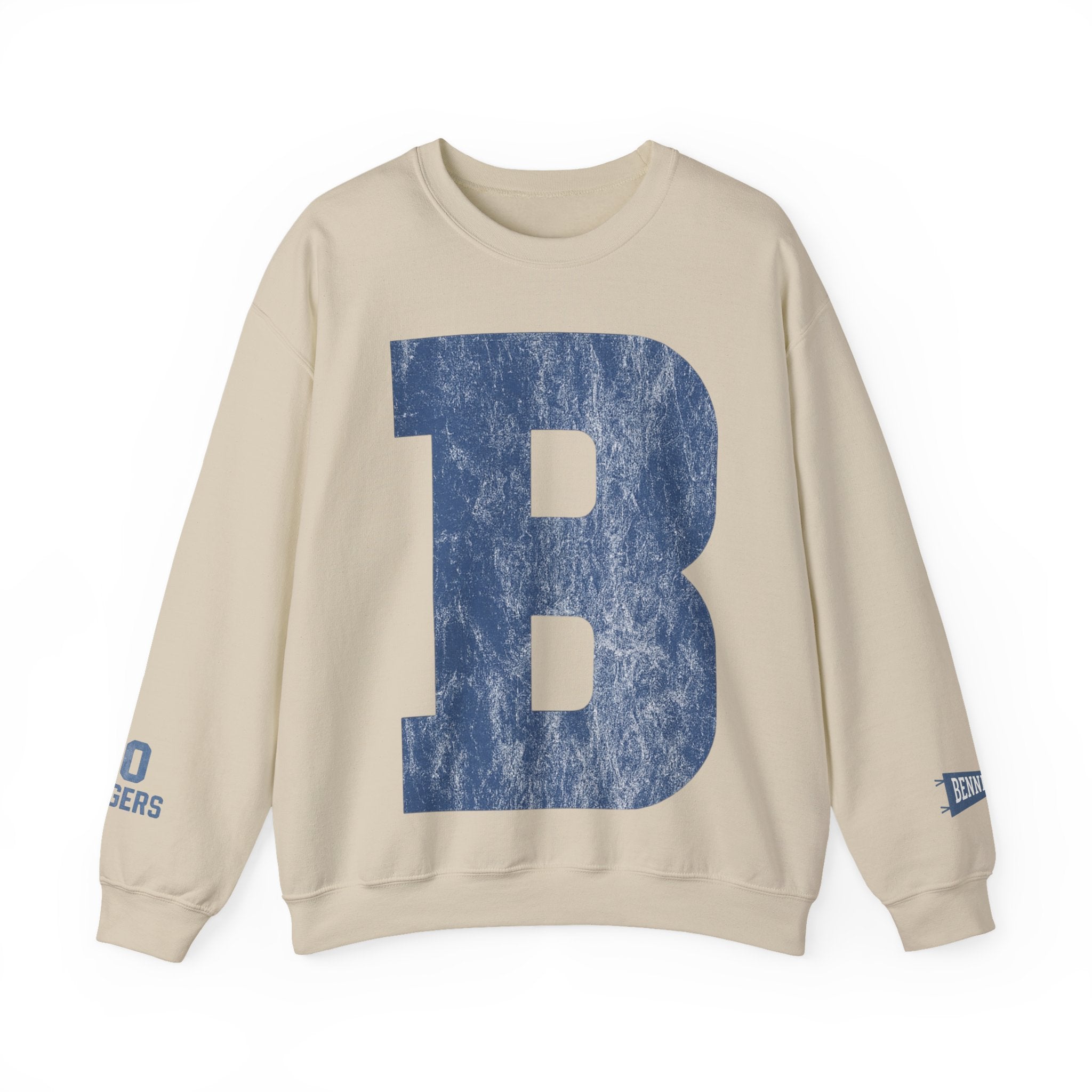 B Bennington Casual Unisex Sweatshirt with Bold Letter "B" Design, Comfortable Apparel for Everyday Wear, Ideal for Gifting, College Students, and [...]