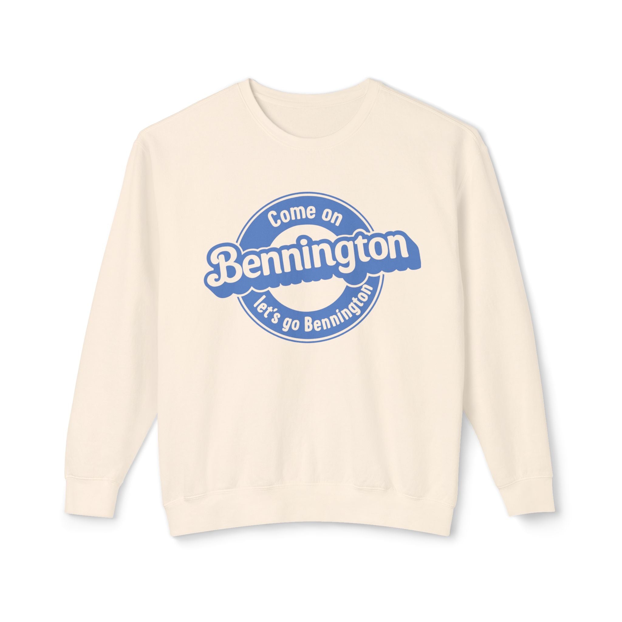 Bennington Vintage Sweatshirt, Unisex Crewneck Hoodie, Cozy Casual Wear, Perfect for College Spirit, Team Events, Gift Idea