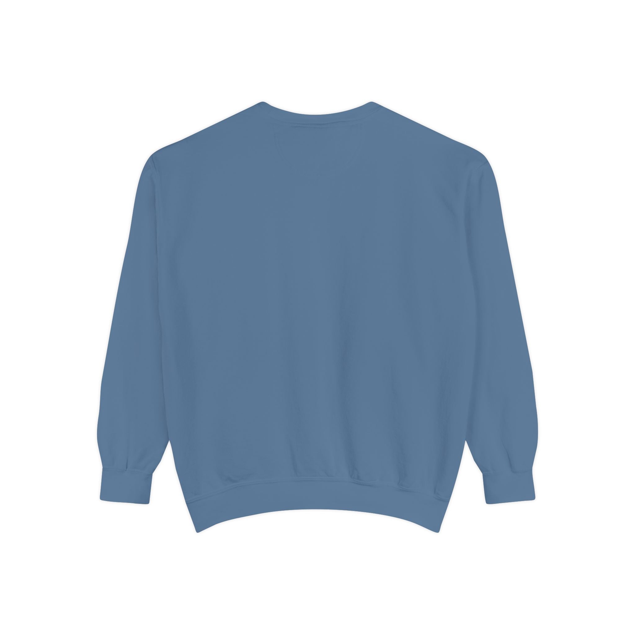 Chill Vibes Unisex Garment-Dyed Sweatshirt, Cozy Fashion, Casual Wear, Gift Idea, Comfortable Layering