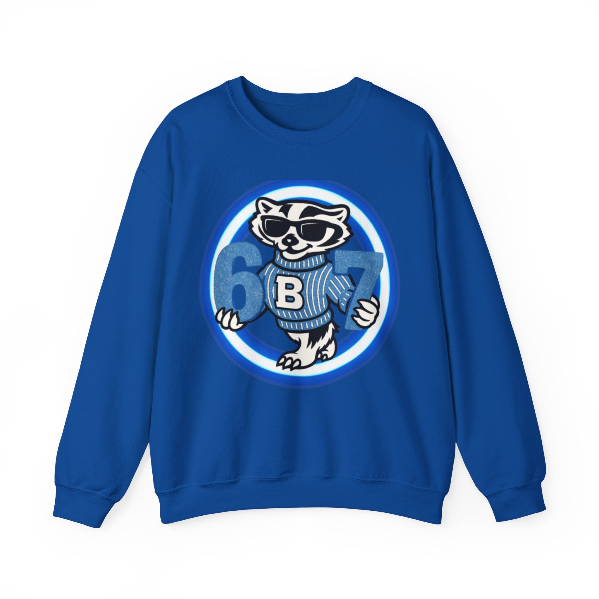 Adults 67 badgers Unisex Heavy Blend™ Crewneck Sweatshirt