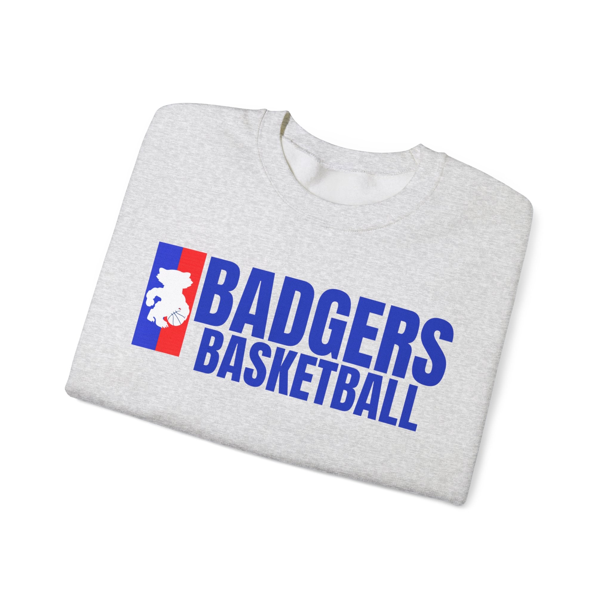 Badger basketball Unisex Heavy Blend™ Crewneck Sweatshirt