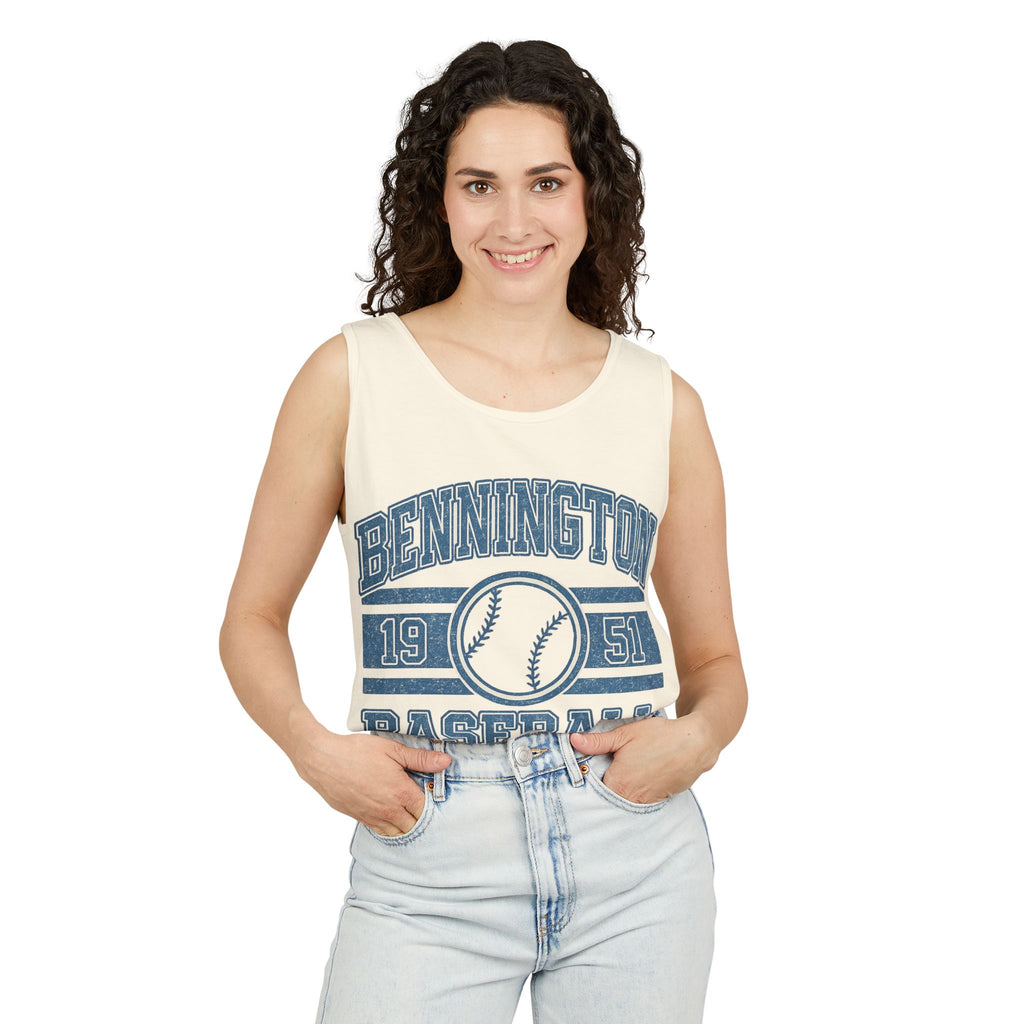 Bennington Badger baseball Unisex Garment-Dyed Tank Top