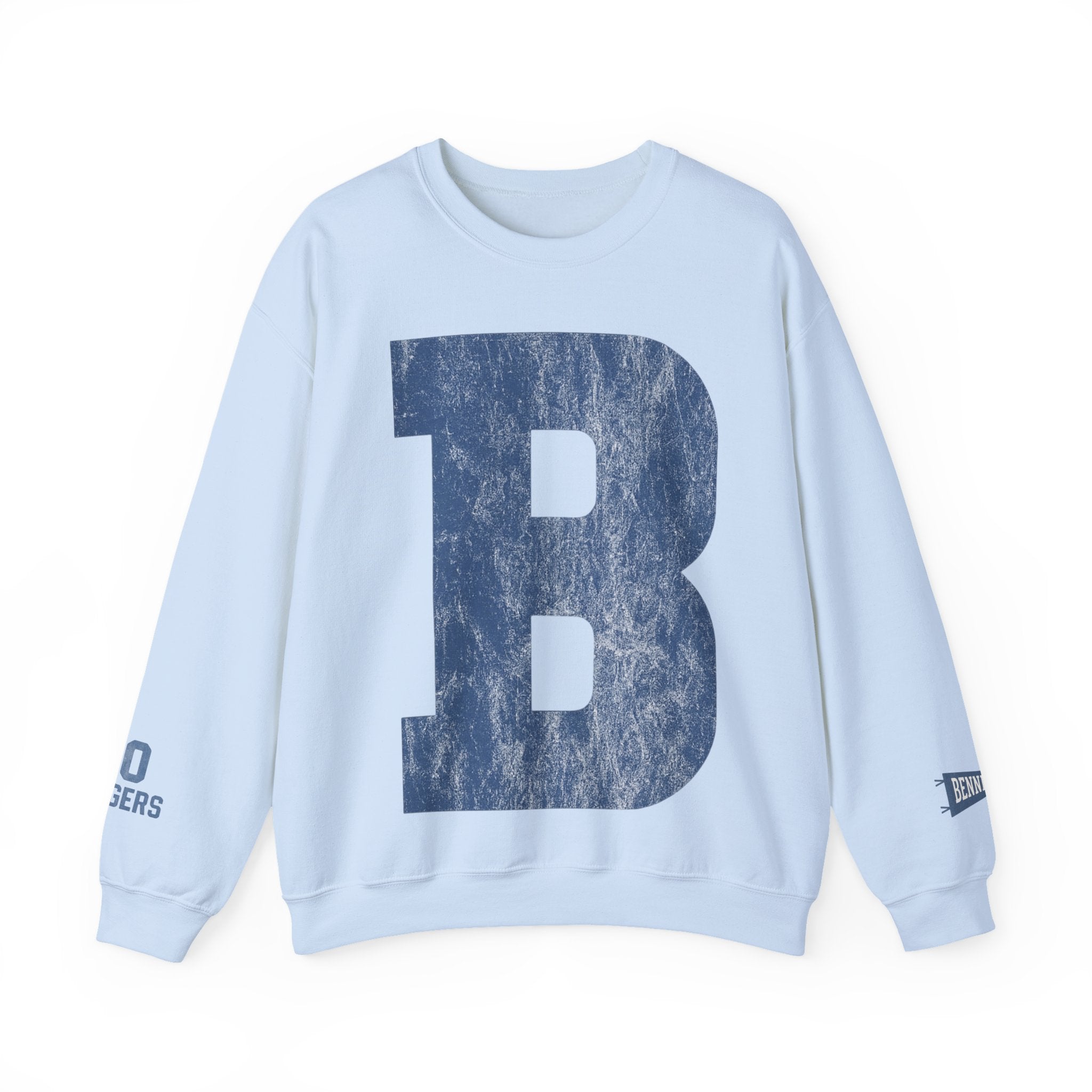 B Bennington Casual Unisex Sweatshirt with Bold Letter "B" Design, Comfortable Apparel for Everyday Wear, Ideal for Gifting, College Students, and [...]