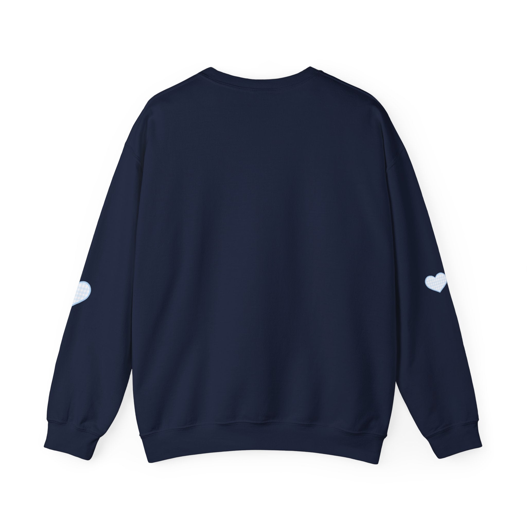 Gingham heart badgers Unisex Heavy Blend™ Crewneck Sweatshirt