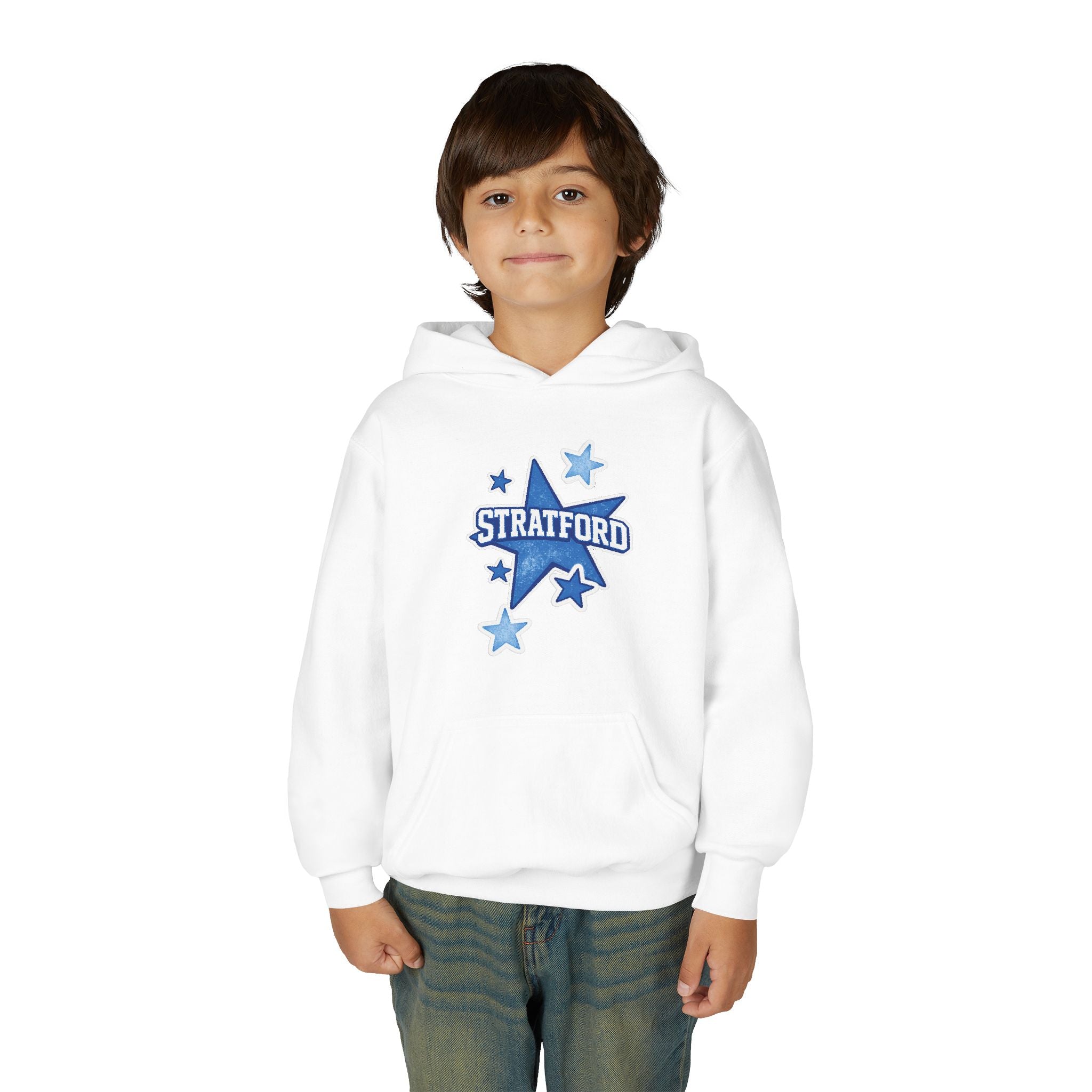 Stratford Youth Heavy Blend Hooded Sweatshirt