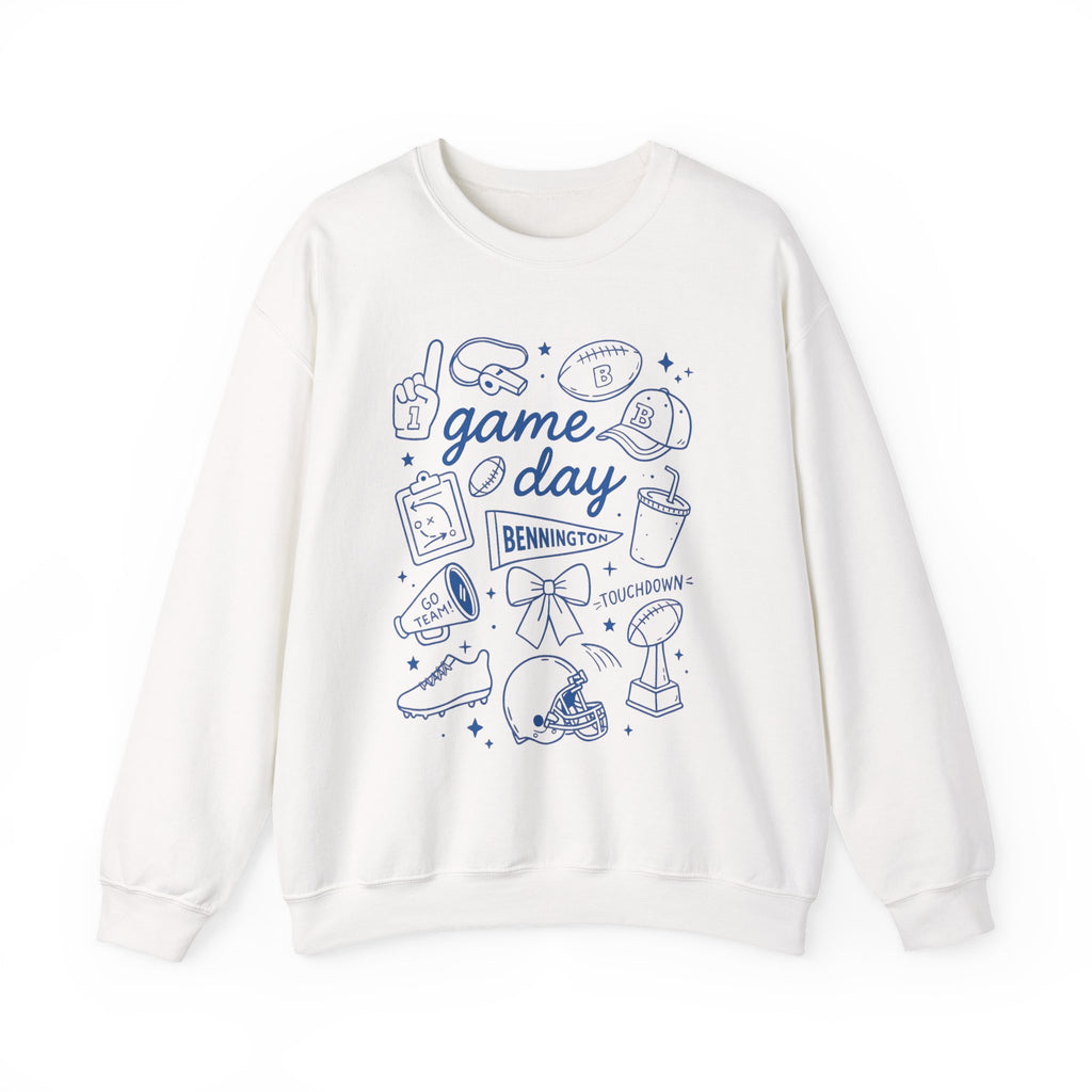 Game Day Sweatshirt - Unisex Heavy Blend Crewneck, Sportswear, Football Gift, Tailgating Apparel, Cozy Casual Fashion