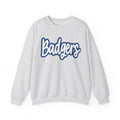 Cozy Unisex Crewneck Sweatshirt - Perfect for Game Days, Casual Outings, Gifts, College Spirit, Badgers Apparel