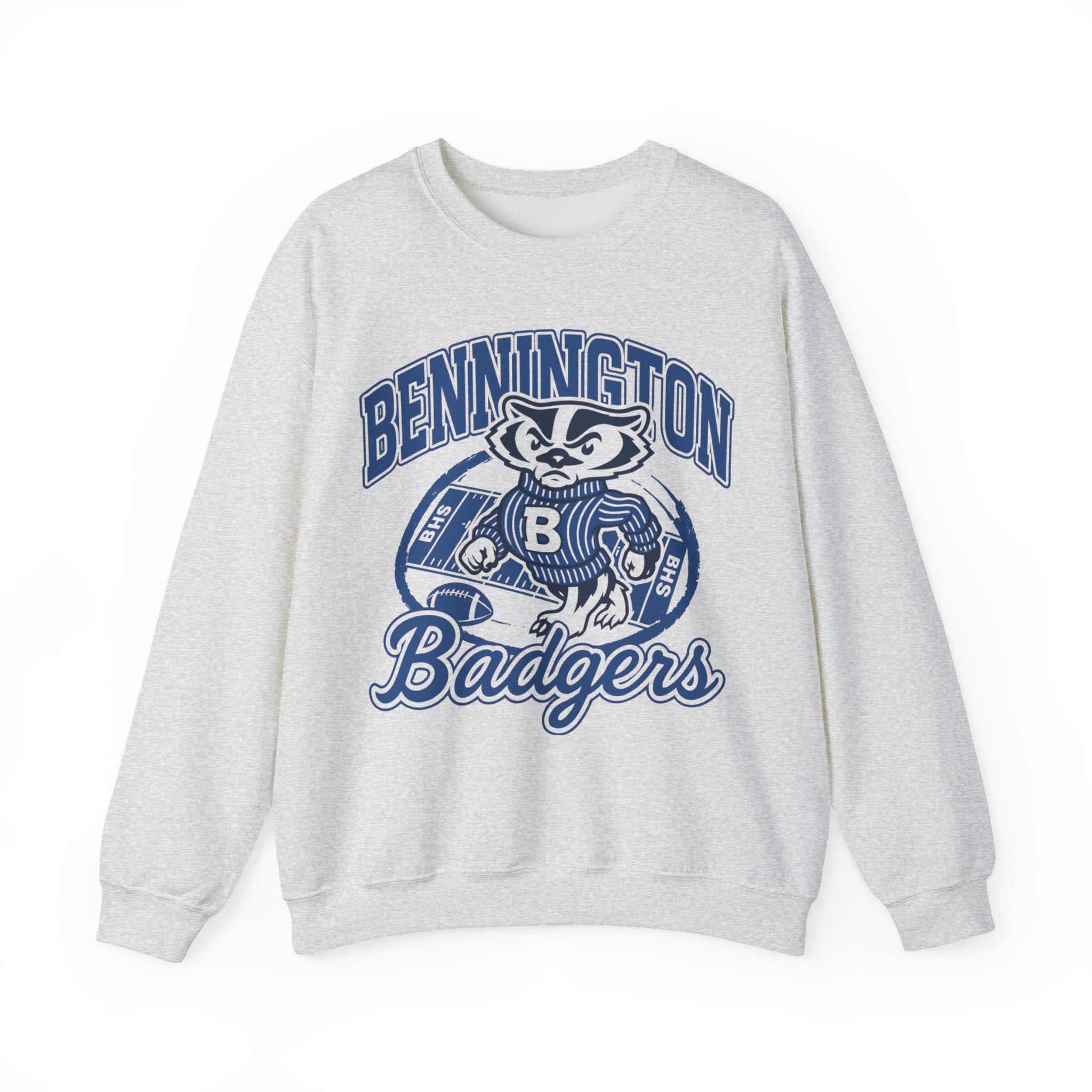 Crewneck Sweatshirt, College Apparel, Unisex Gift, School Spirit Sweatshirt, Cozy Casual Wear, Sports Team Merchandise