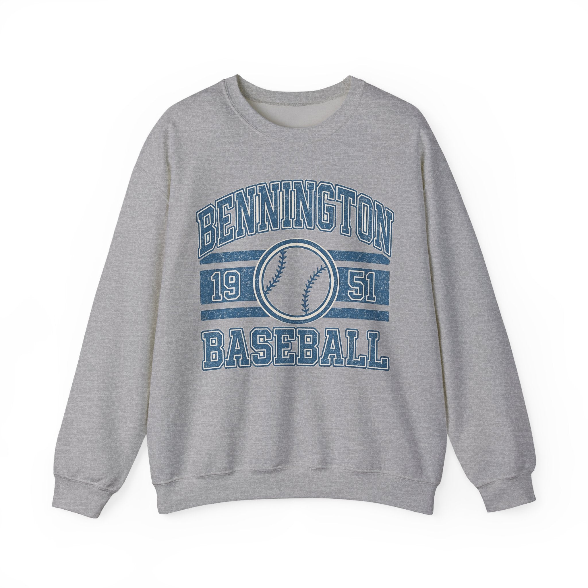Vintage Baseball Crewneck Sweatshirt, Casual Wear, Team Spirit, Gift for Sports Lovers, Unisex Apparel, Weekend Comfort