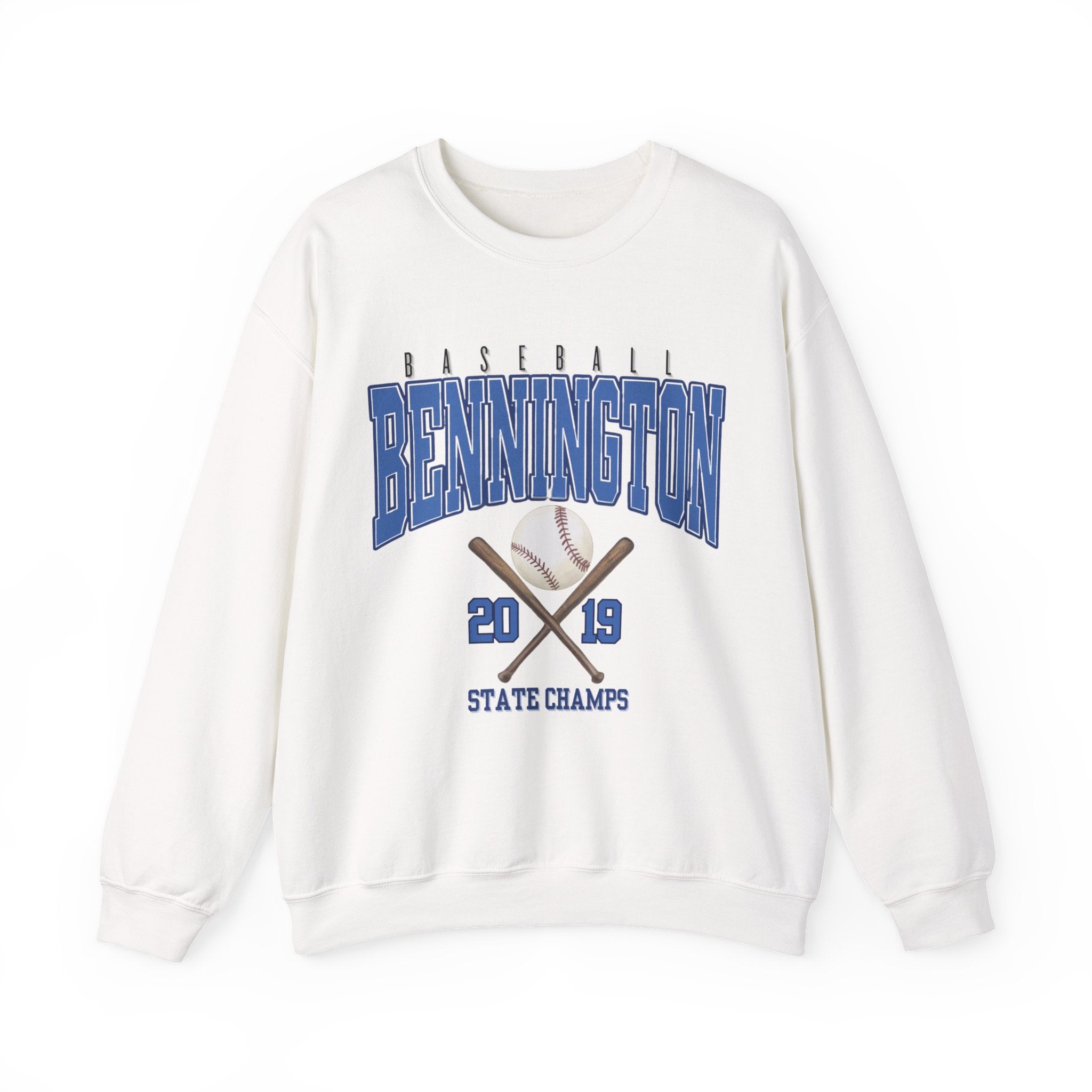 Bennington Baseball State Champs Sweatshirt - Unisex Crewneck, Sports Apparel, Gift for Sports Fans, Casual Wear, Team Merchandise