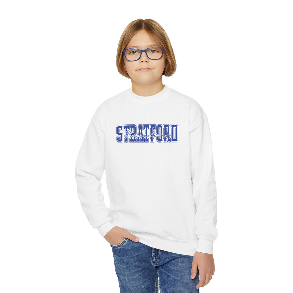 Stratford elementary Youth Crewneck Sweatshirt