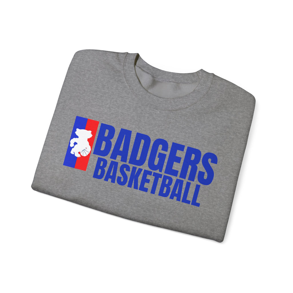 Badger basketball Unisex Heavy Blend™ Crewneck Sweatshirt