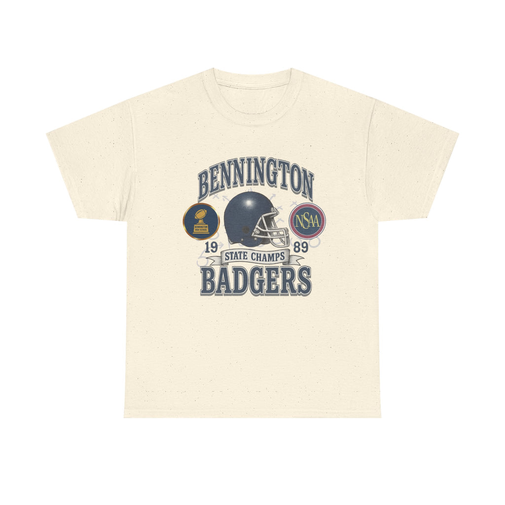 Vintage Football Unisex Heavy Cotton Tee | Perfect for Sports Fans, Game Day, Casual Wear, Gifts