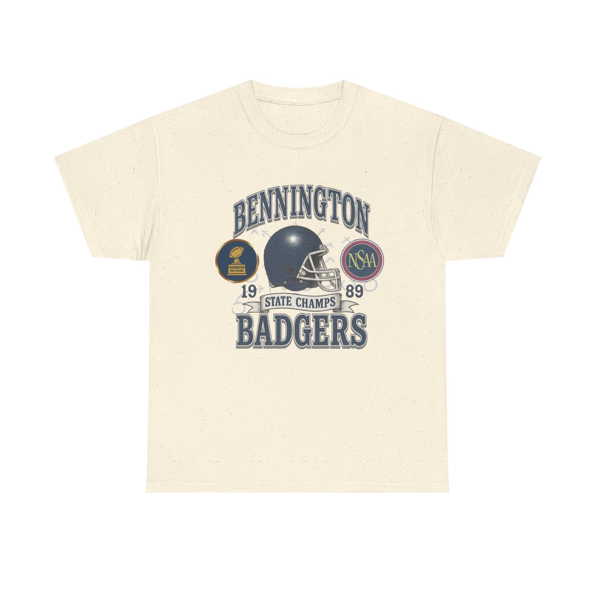 Vintage Football Unisex Heavy Cotton Tee | Perfect for Sports Fans, Game Day, Casual Wear, Gifts