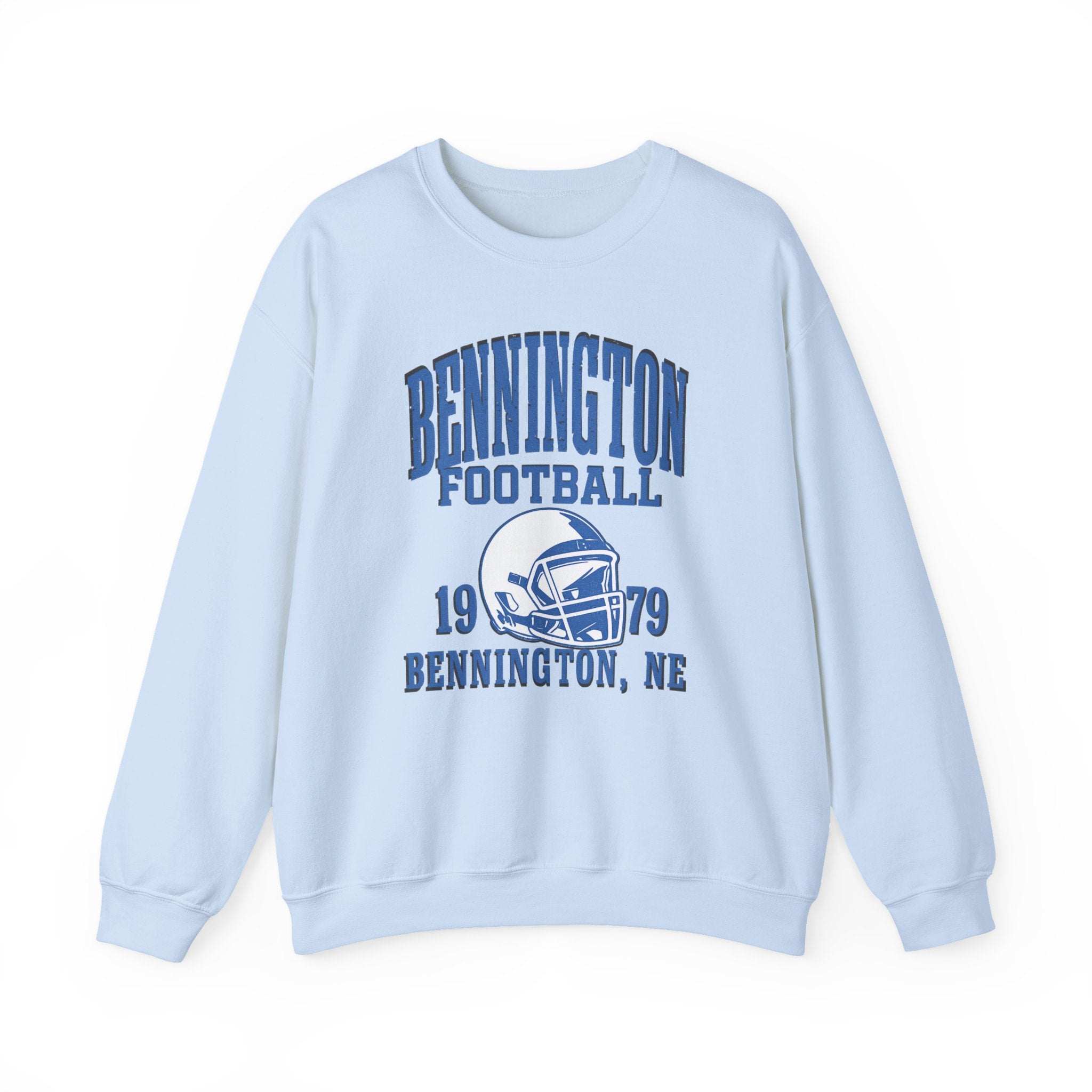 Bennington Football Sweatshirt - Cozy Unisex Crewneck for Game Days, Sports Events, and Casual Comfort, Gift for Fans and Athletes