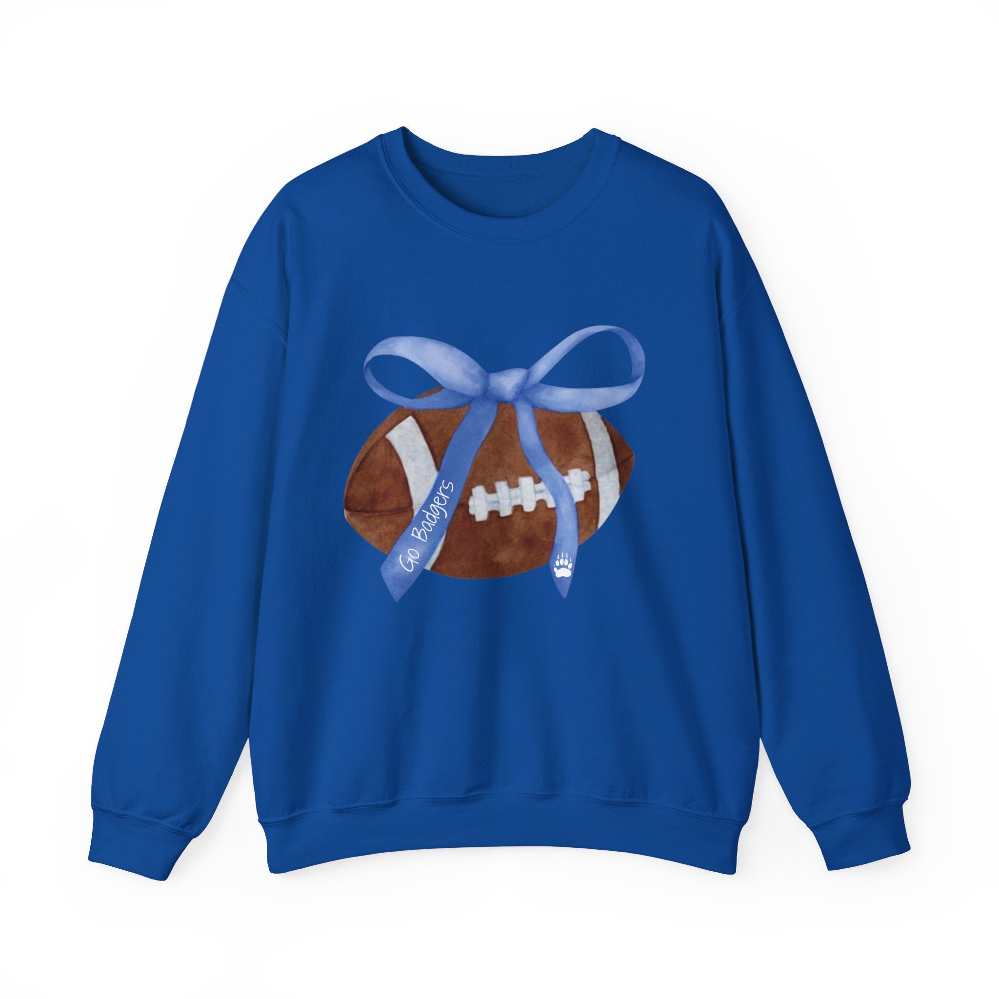Football Love Unisex Crewneck Sweatshirt, Sports Sweatshirt, Gift for Football Fans, Cozy Apparel, Game Day Sweatshirt