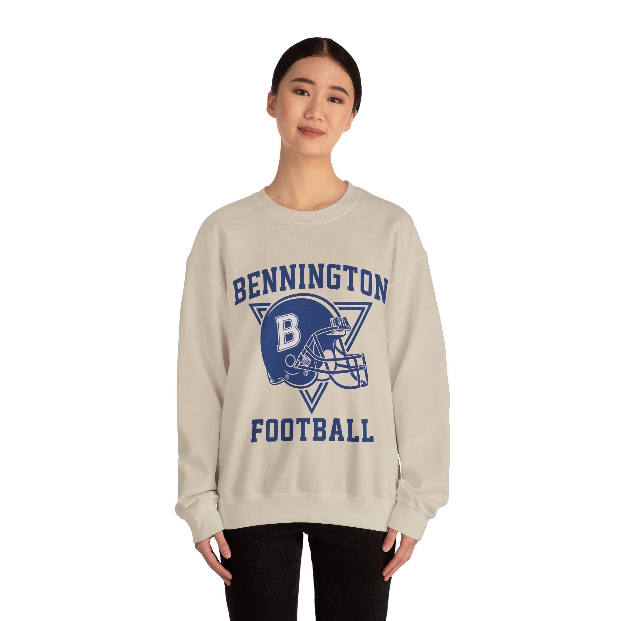 Bennington Football Crewneck Sweatshirt, Sports Apparel, Game Day Outfit, Unisex Pullover, Gifts for Fans, Comfortable Sweatshirt