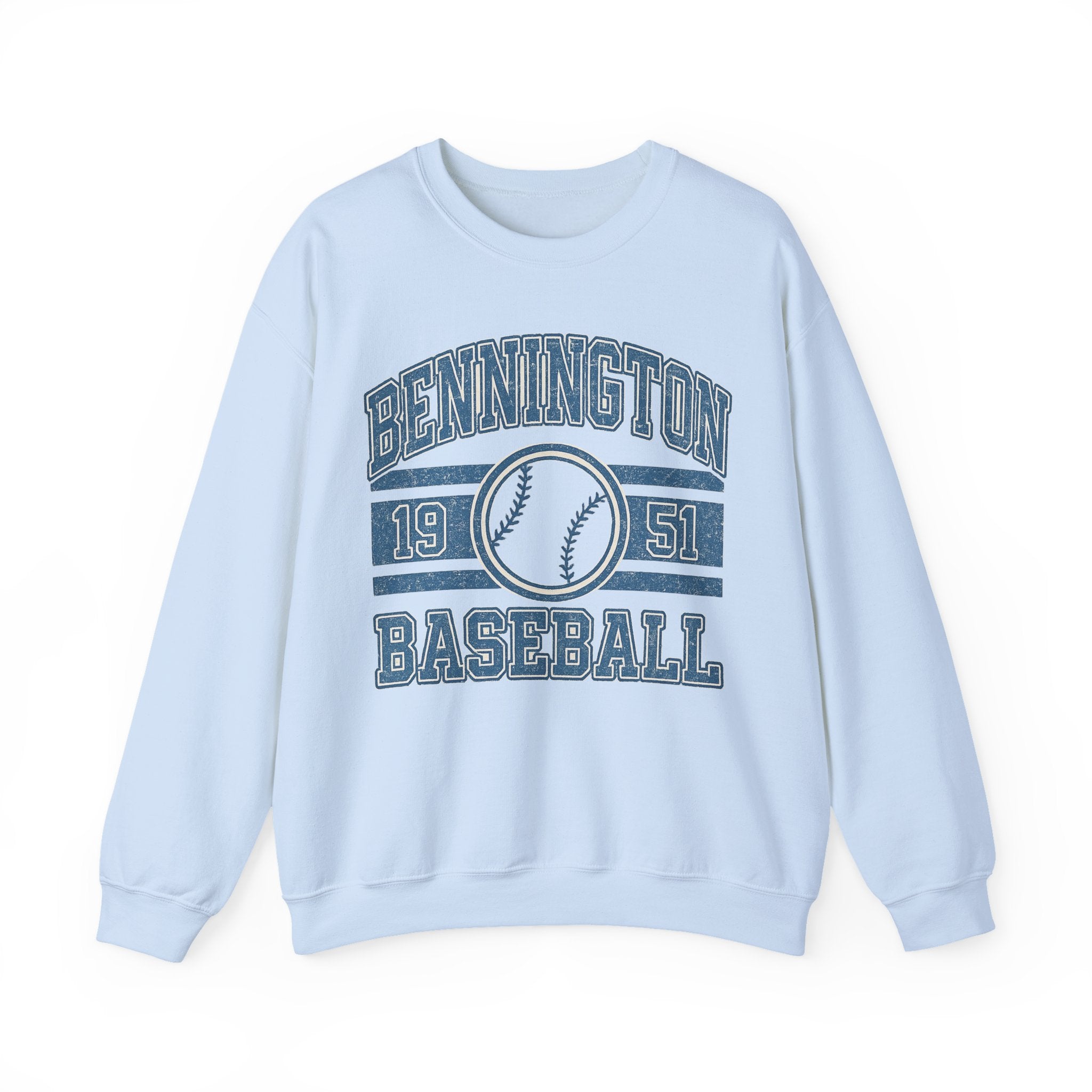 Vintage Baseball Crewneck Sweatshirt, Casual Wear, Team Spirit, Gift for Sports Lovers, Unisex Apparel, Weekend Comfort