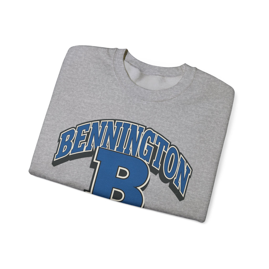 Bennington Badgers Unisex Crewneck Sweatshirt - Cozy College Apparel, Great for Game Day, Gifts, Sports Events, and School Spirit