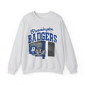 Badgers Unisex Crewneck Sweatshirt | Cozy College Apparel, School Spirit Wear, Fall Fashion, Everyday Comfort, Team Merchandise
