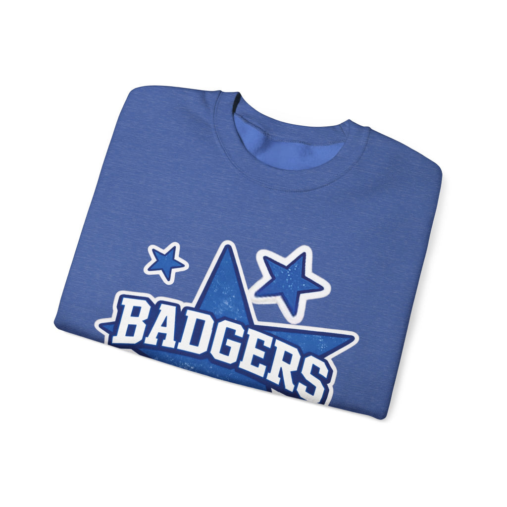 Badgers stars Unisex Heavy Blend™ Crewneck Sweatshirt
