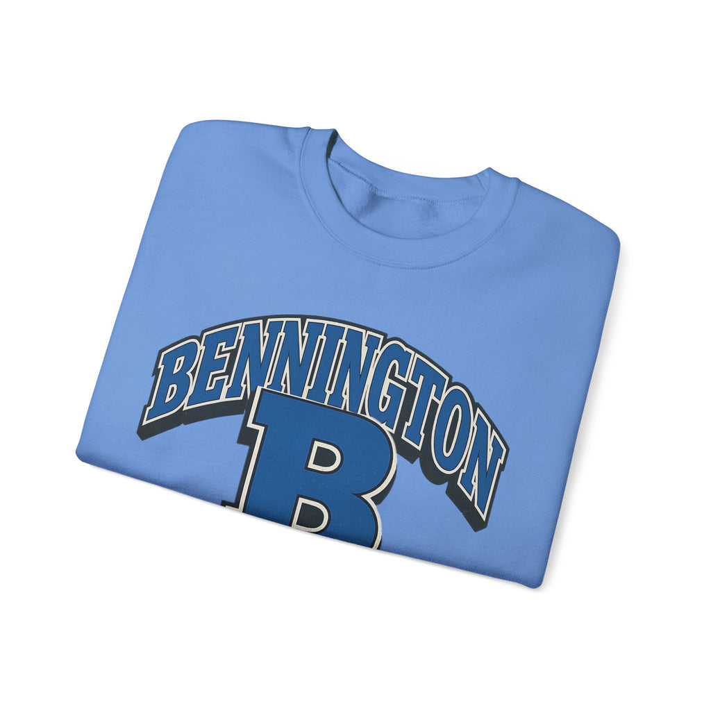 Bennington Badgers Unisex Crewneck Sweatshirt - Cozy College Apparel, Great for Game Day, Gifts, Sports Events, and School Spirit