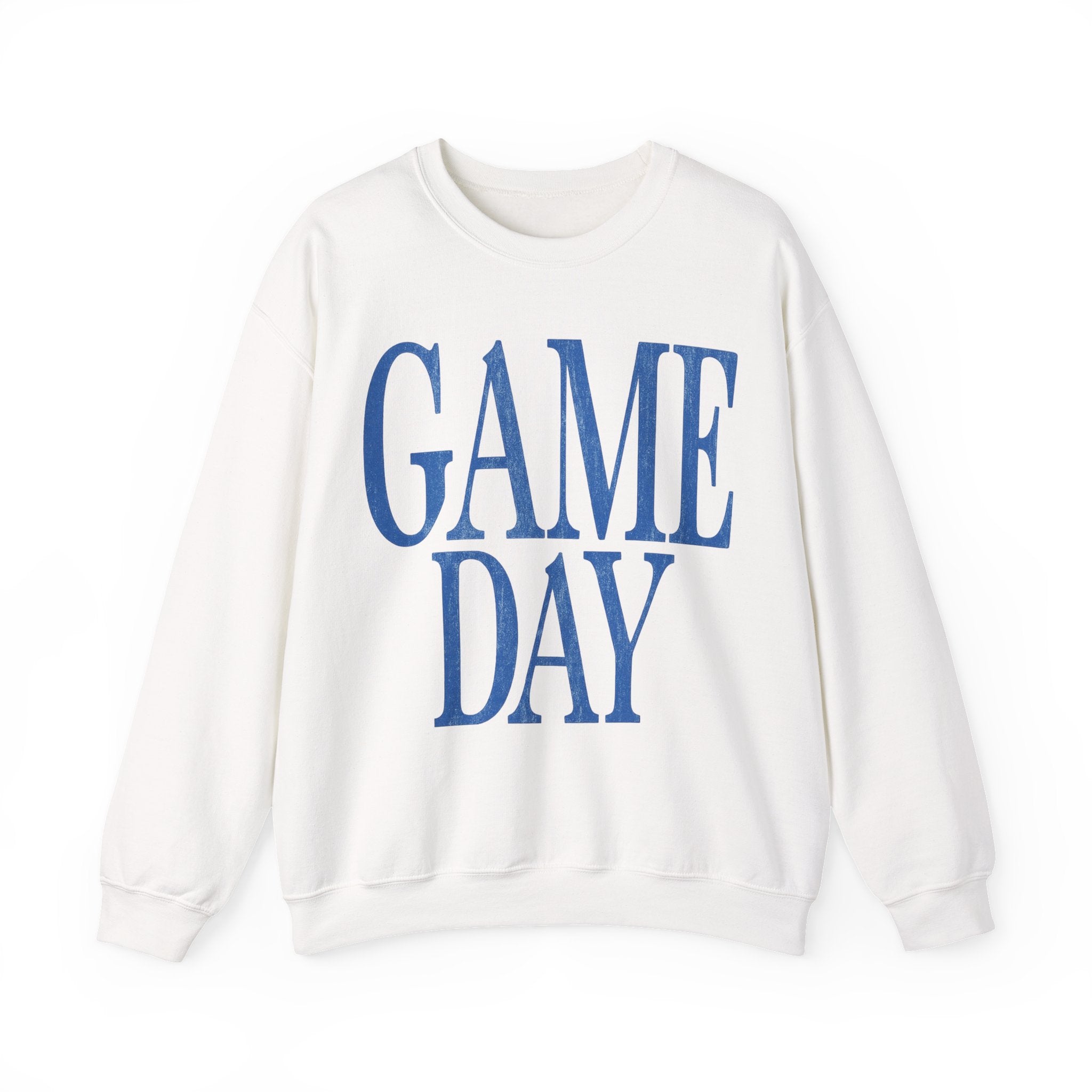 Game Day Unisex Heavy Blend™ Crewneck Sweatshirt, Sports Apparel, Casual Wear, Fan Gear, Gift for Sports Lovers, Lightweight Hoodie