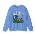 Badgers Football Unisex Sweatshirt, Cozy Crewneck, Sportswear, Gift for Fans, College Apparel, Game Day Outfit